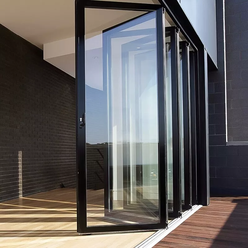 Waterproof Glass Folding Doors