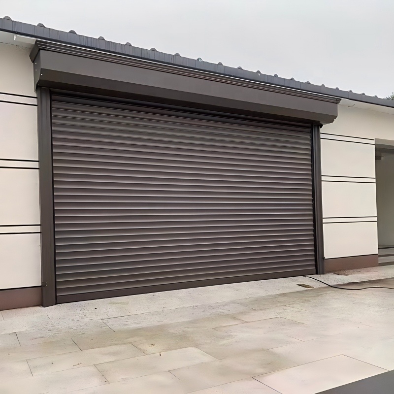 Automatic Aluminum Alloy Roller Shutter Door Custom Size Rolling Gate for Commercial Shop Garage Warehouse