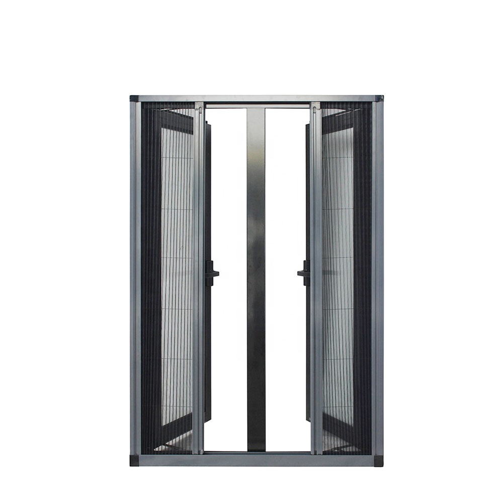 Miami Florida Impact Windows and Doors Aluminum Glass Hinged Doors with Screen