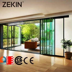 Customized Slim Aluminum Glass Sliding Doors