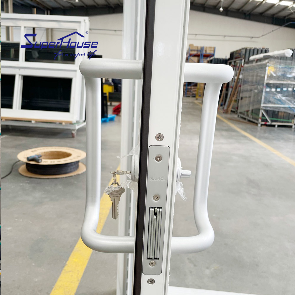 NOA Commercial Door Safety Quick Escape Door Push Glass Aluminium Storefront Exterior Doors