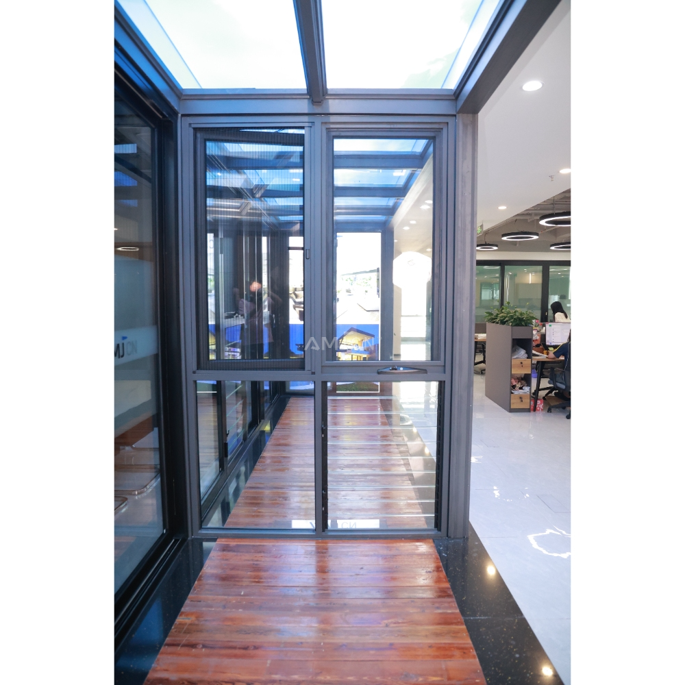 Custom Aluminum Windows and Doors Energy-Efficient Casement Window Wholesale