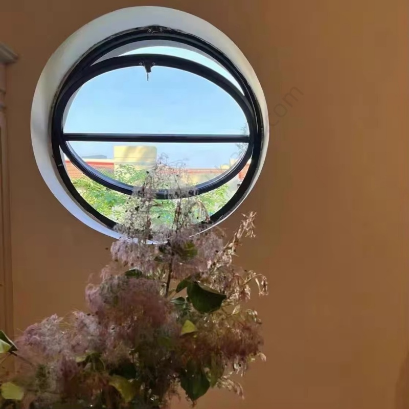 Low Maintenance Required Easy Installation Round Aluminum Windows Other Category Product, Special Shape Window Factory Price