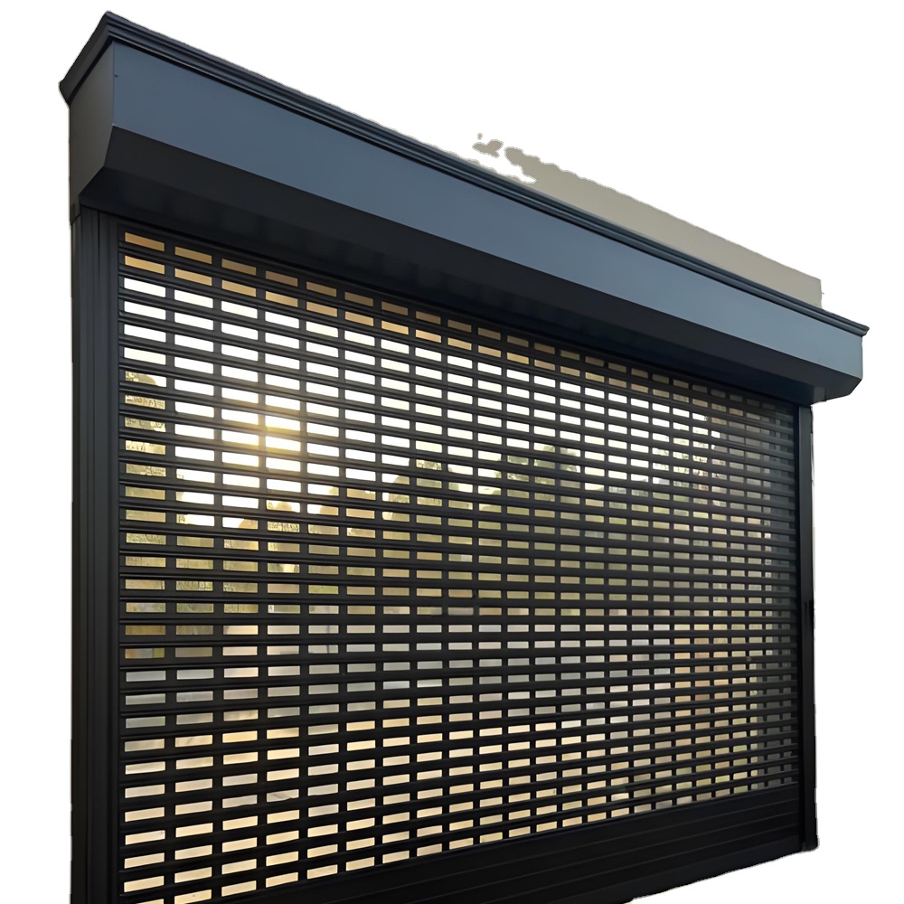 Outus Tambour Door Kit Roller Shutter Aluminum Automatic Door Opener With Microwave Sensor