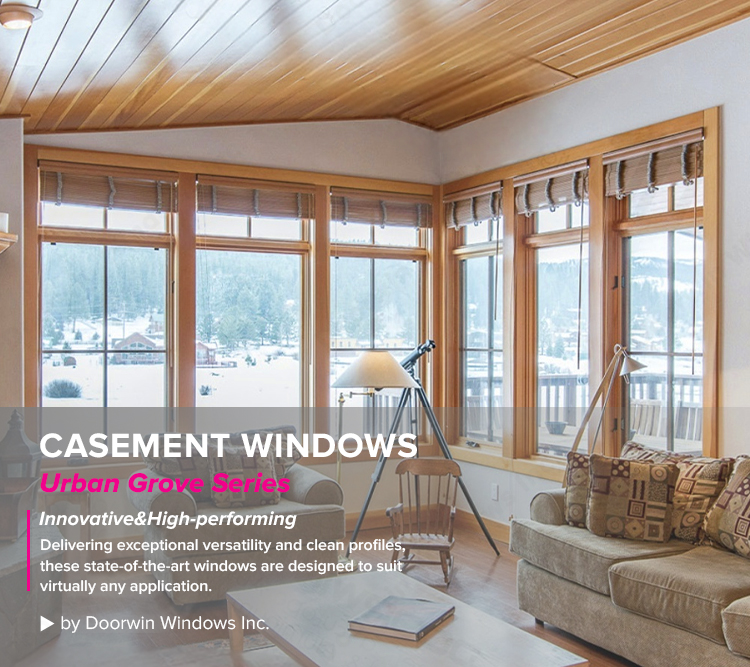 Urban Grove Series Casement Window View