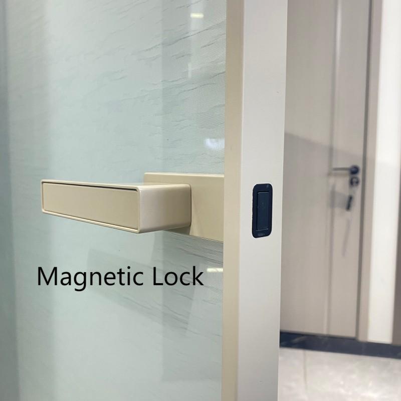On Sale Aluminum Alloy Single Glazed Bathroom Door Swing Door Pivot Door for House