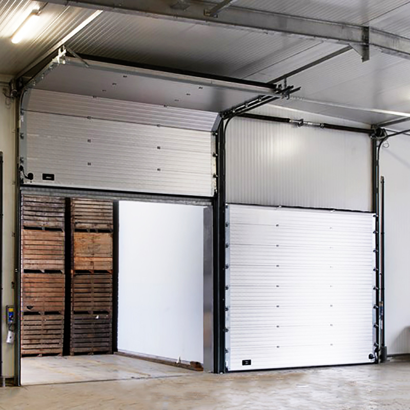 External Roll Type Metal Aluminum Alloy Industrial Lifting Door Heavy Duty Drum Spiral High Speed Door