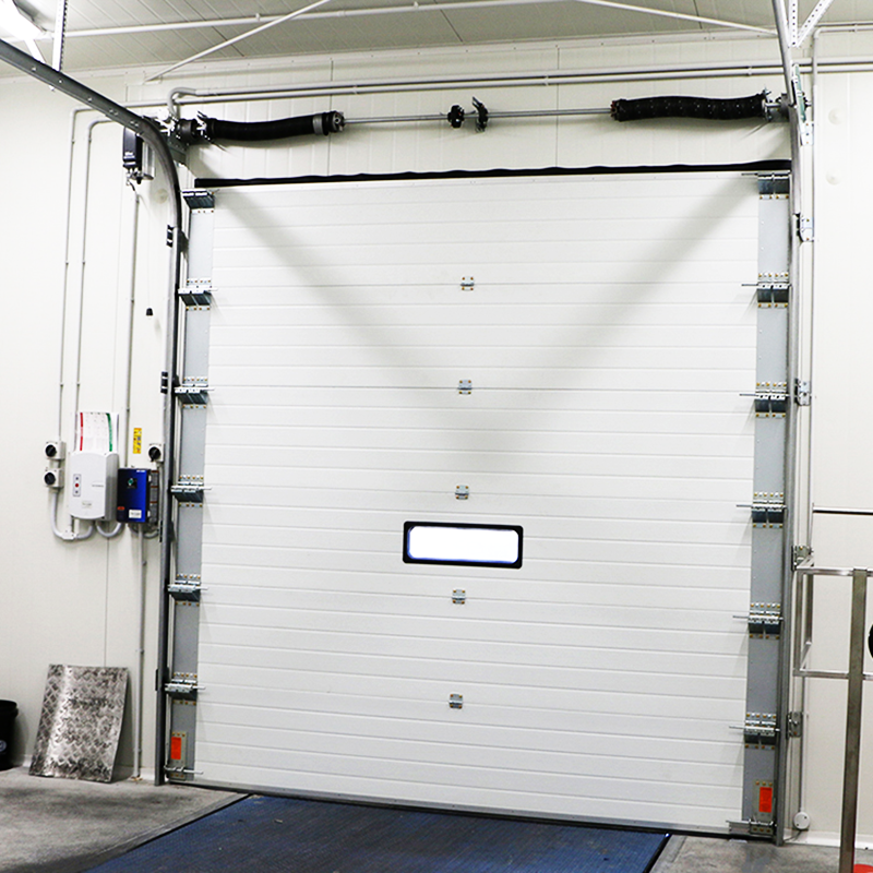 External Roll Type Metal Aluminum Alloy Industrial Lifting Door Heavy Duty Drum Spiral High Speed Door