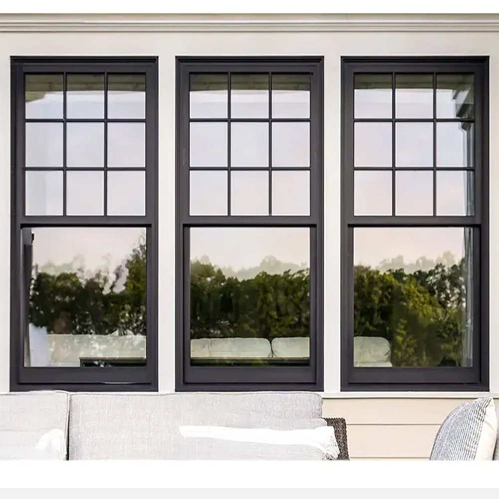 Landsharp As2047 Windows Australian Standard Aluminium Sash Glazed Windows Commercial Double Glazed Aluminium Windows for Hotel