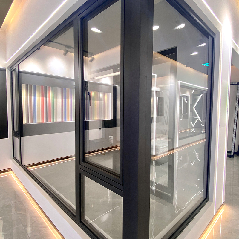 Modern Aluminium Window Design Energy Efficient Noise Reduction Casement Windows for Home Office