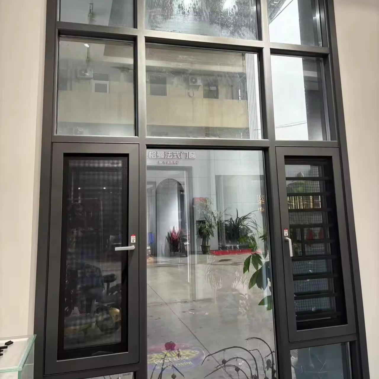 Beigeman Factory Wholesales Modern House Office Small Metal windows Mosquito Net Custom Aluminum Toilet Bathroom Awning Window