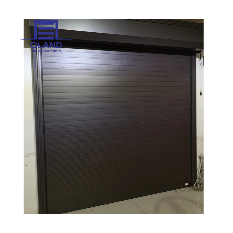 OLADN Windproof Automatic Aluminum Roller Shutter Warehouse Door Security Typhoon Resistant Vertical Electric Door 2hr Fire