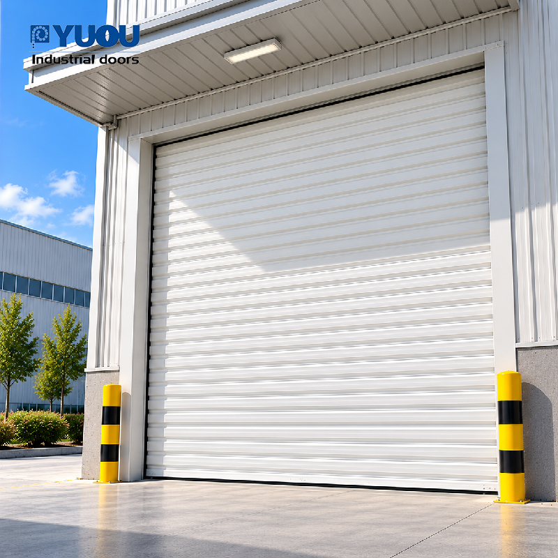 Australian Style Colored Steel Roller Door Automatic Roll Up Garage Door For Residential And Commercial Warehouse