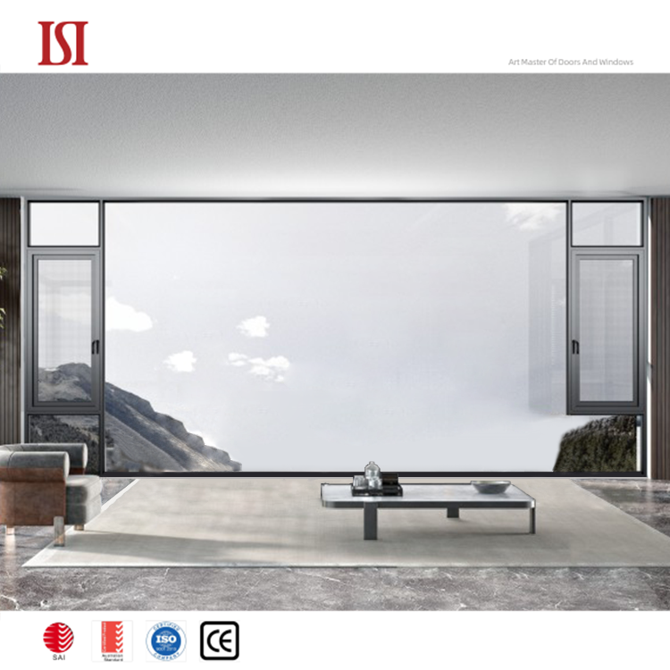 Top Brand Modern Aluminum Alloy Outward Casement Window Low-Maintenance Frame Weather-Tight Security Thermal Guard Insulation