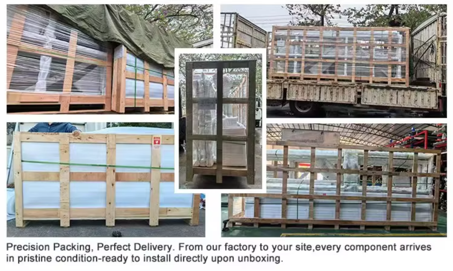 Protective Multi-layer Film and Corner Foam Packaging