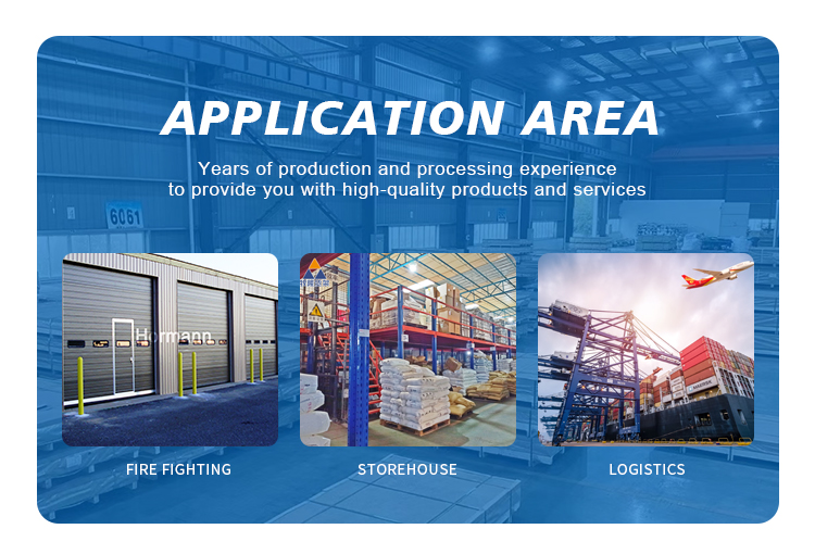 External Roll Type Metal Aluminum Alloy Industrial Lifting Door Heavy Duty Drum Spiral High Speed Door