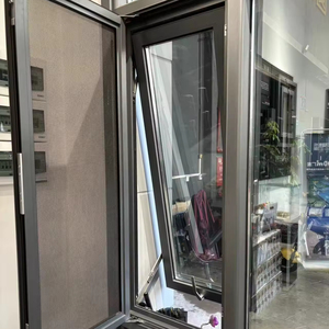 Beigeman Factory Wholesales Modern House Office Small Metal windows Mosquito Net Custom Aluminum Toilet Bathroom Awning Window