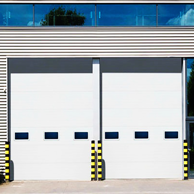 External Roll Type Metal Aluminum Alloy Industrial Lifting Door Heavy Duty Drum Spiral High Speed Door