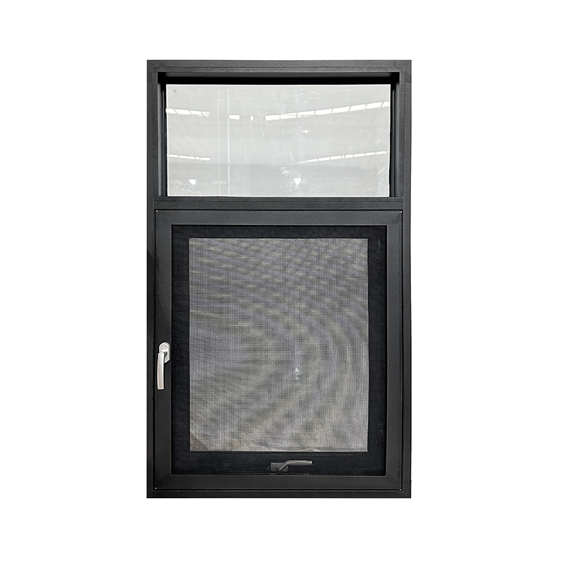 Custom Aluminium Bathroom Ventilation Fixed Glass Awning Window With Screen