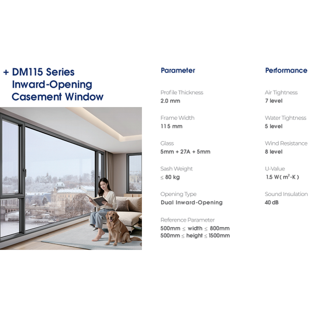 Wholesale Bulk Sourcing Casement Windows Outward Swing Aluminum Glass for Distributors Replacement Supply
