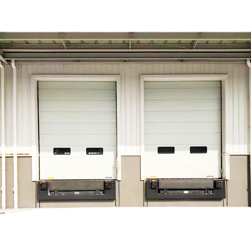 External Roll Type Metal Aluminum Alloy Industrial Lifting Door Heavy Duty Drum Spiral High Speed Door