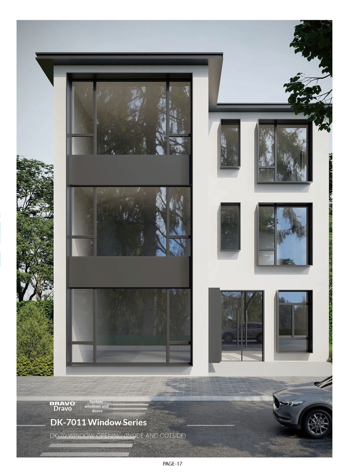 Sliding Security Windows for Home & Shop Front Glass Aluminum Skylight Panoramic Metal Door Windproof Function 5 Year Warranty