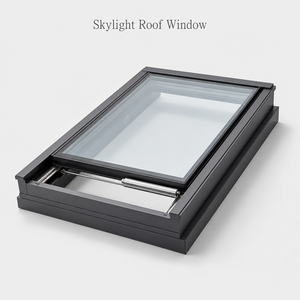 Transom Glazed Clerestory Aluminium Partition and Door Frame
