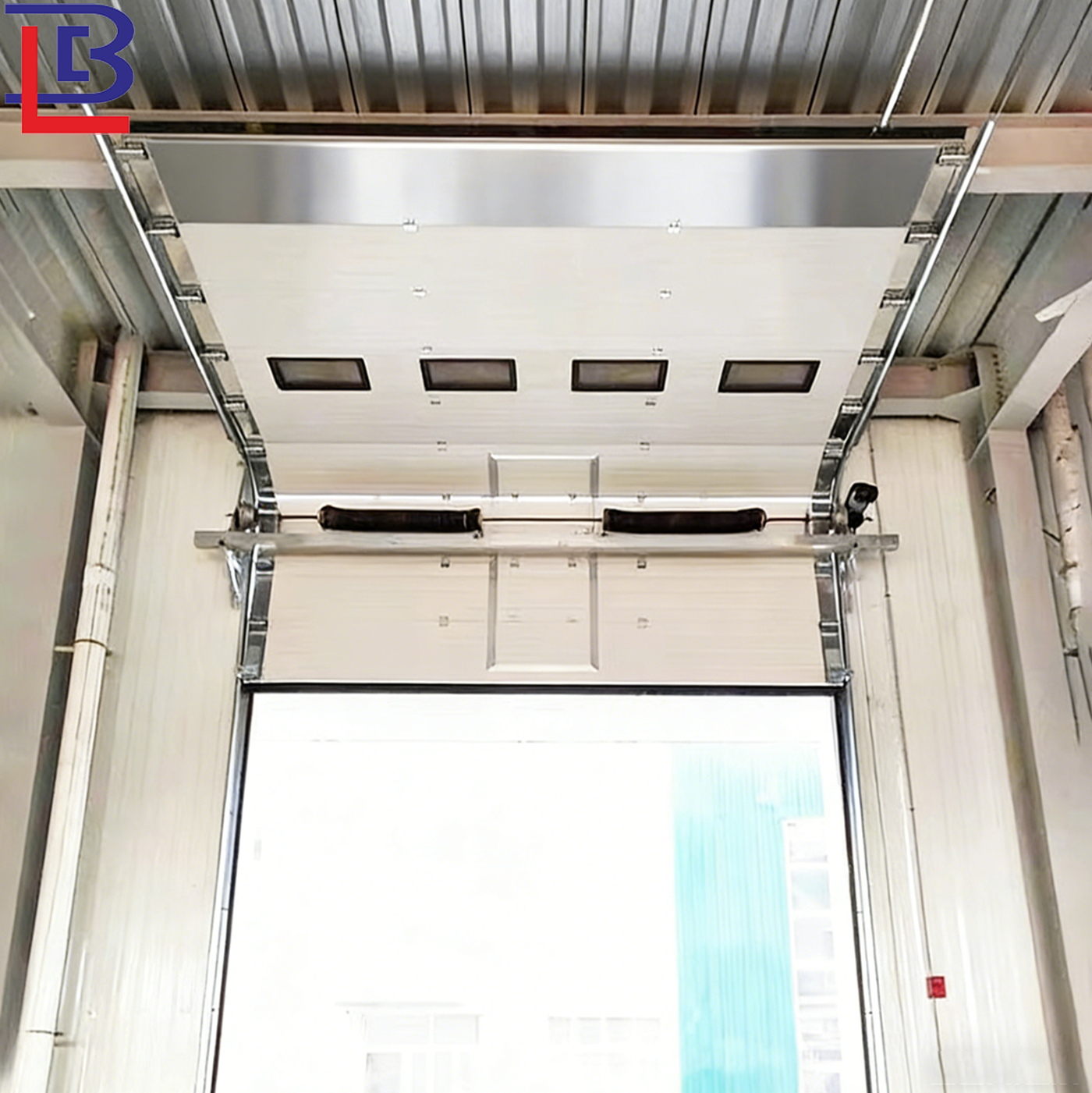 10x10 14x14 Industrial Automatic Overhead Steel Insulated Vertical Lifting Sliding Roll up Sectional Garage Door for Warehouse