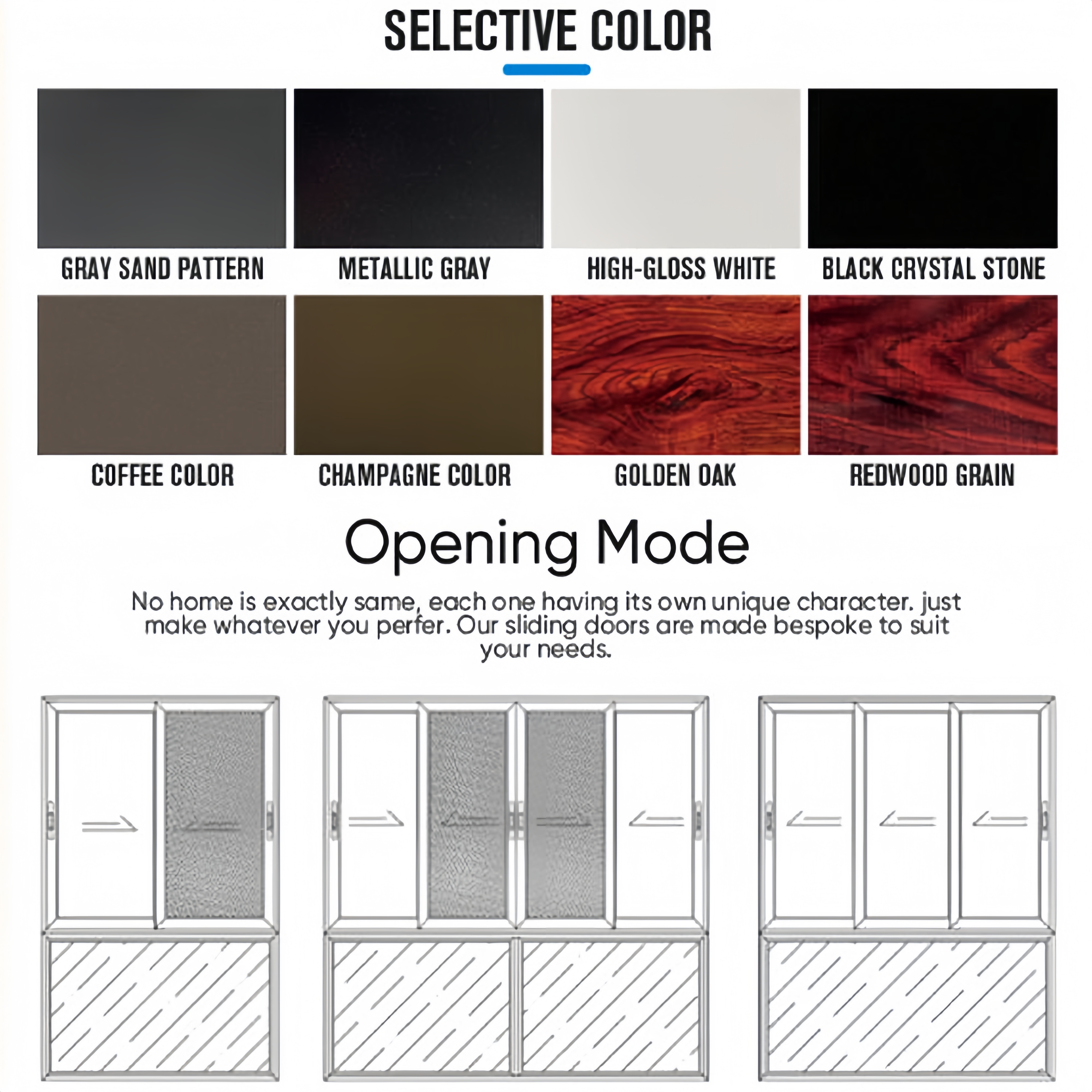 Custom Design Glass Commercial Entry Door Aluminum Alloy Store Front Aluminum Tempered clear Glass Continuous Hinges Front Door