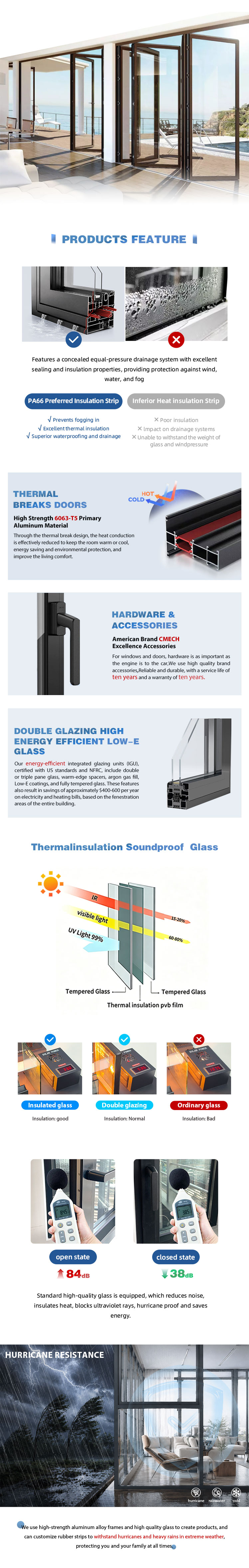 Aluminium Folding Door Feature 3