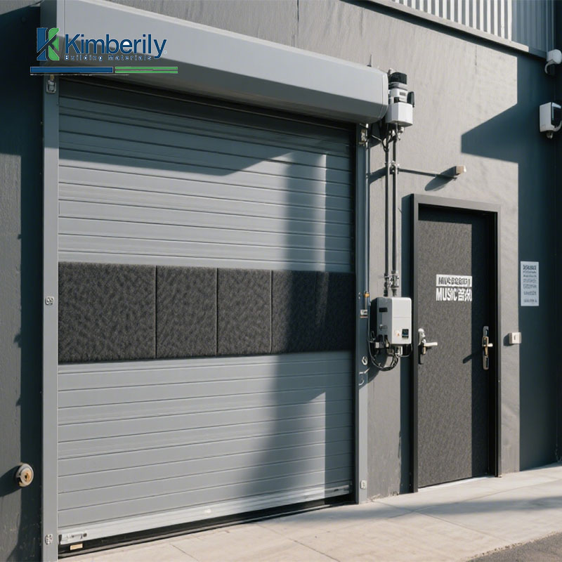Rolling Drum Type Quick Rolling Shutter Door Hard Aluminum for Exterior Self-Service Car Wash Room and Underground Garage