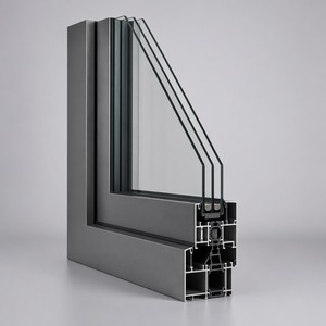 Verified Energy Efficient Thermal Break Aluminum Double Glazed Floating Sliding Windows for House Residential Construction