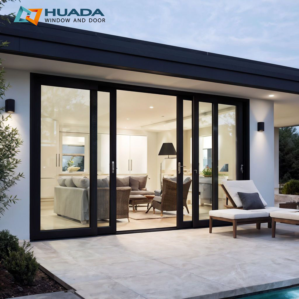 Lift and Slide Door Installation Render 1