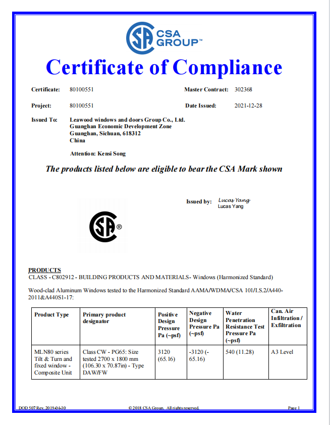 Certificate 1