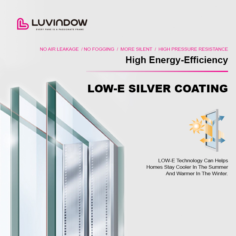Luvindow Historic Home Wooden Windows For Replacement Low-E Glass Aluminum Clad Wood Tilt Turn Windows