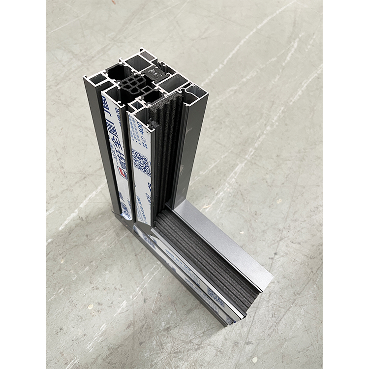 Custom Swing Window Thermal Break Double Glazing Water Proof French Aluminum Casement Window With Mosquito Net