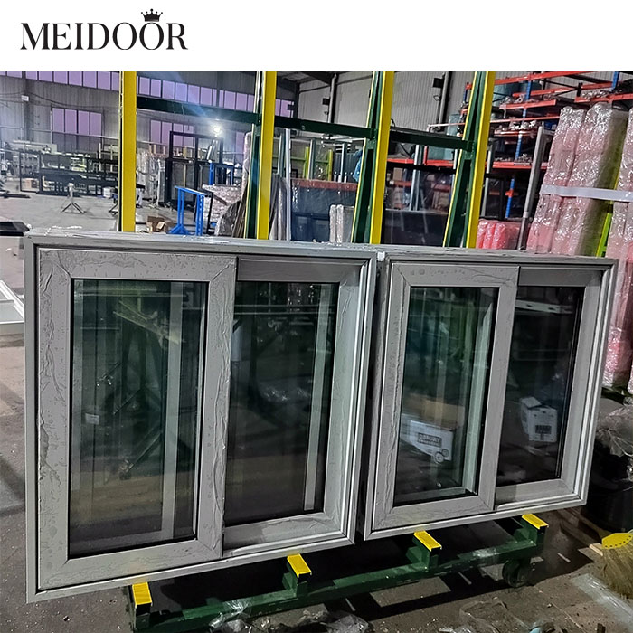 Customized Modern Design Triple Double Glass Sliding Window For Balcony Villa Energy Efficient Aluminum Sliding Window