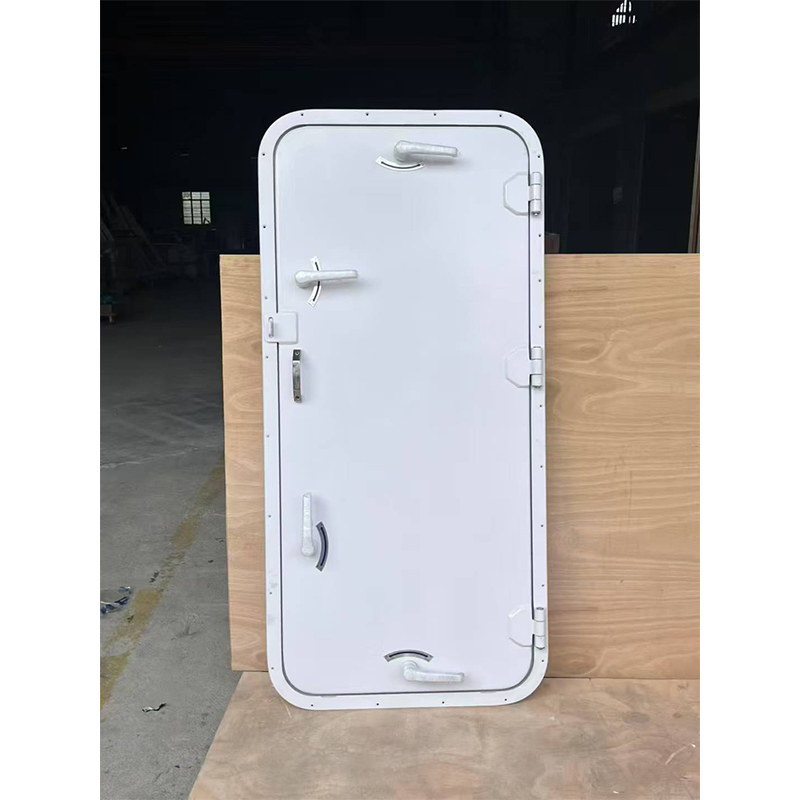 Marine Aluminum Watertight Door Multi Handwheel Locking, Solid Ship Bulkhead Door for Vessel Ferry