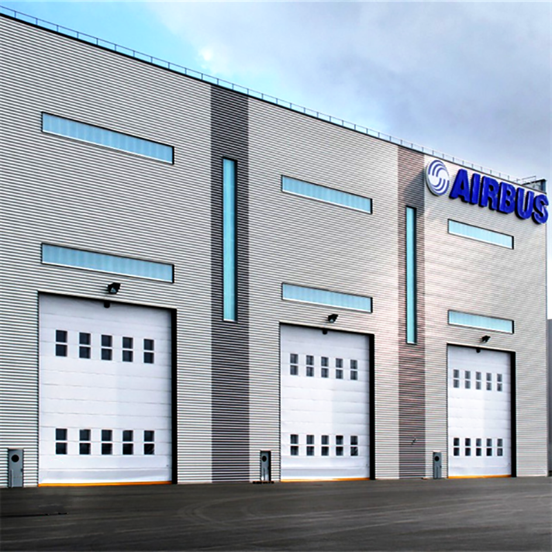 External Roll Type Metal Aluminum Alloy Industrial Lifting Door Heavy Duty Drum Spiral High Speed Door