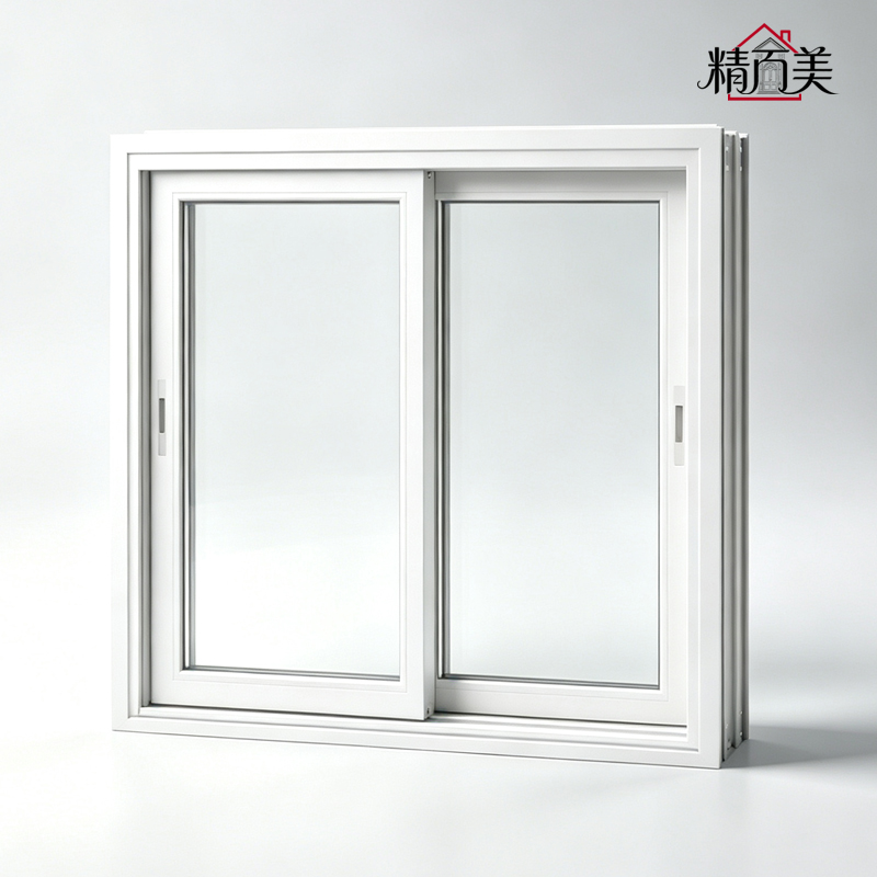 Custom Color Sleek Aluminum Sliding Window with Wide Clear Sliding Panels Daylight Garden View for Patio Backyard Terrace House