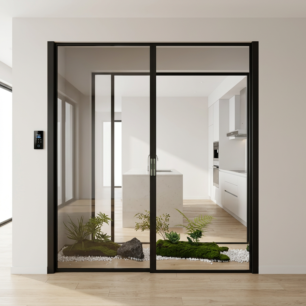 Diamond Mesh Folding Anti-Mosquito Stainless Steel Screen Door Modern Aluminum Design Hotel Use 5 Year Warranty