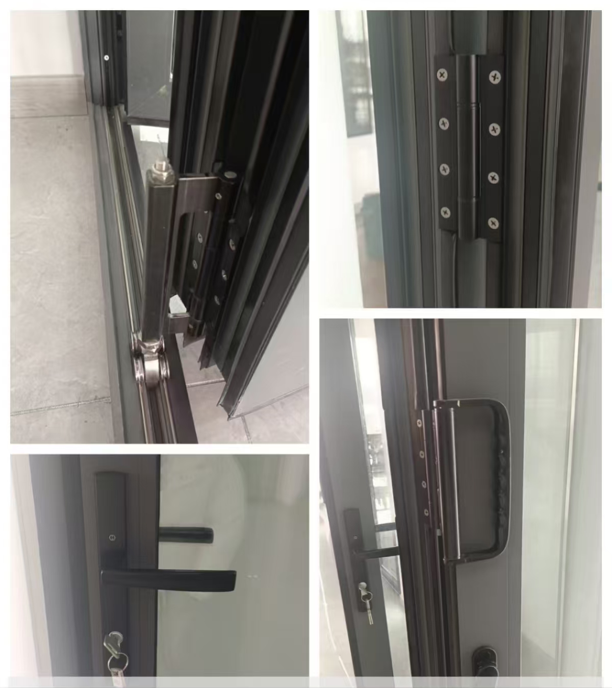 Thermal Insulation Aluminum Sliding Door For Hotel Patio Guangdong Aluminum Alloy