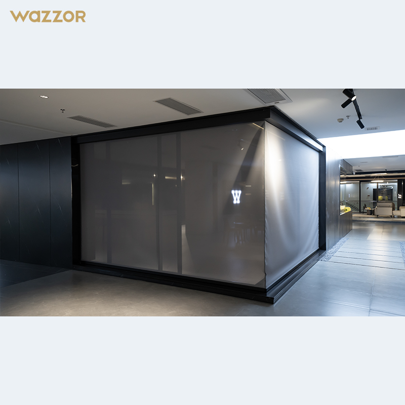 Wazzor Nfrc Heavy Duty Large Double Tempered Glass Noiseless Sliding Door and Windows Exterior Balcony Patio Glass Aluminum Door
