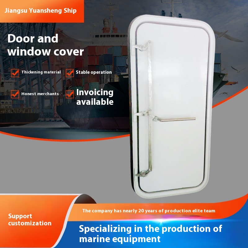 Factory New Aluminum Cabin Doors Yachts Windows Marine Manhole Hatch Covers for Boat
