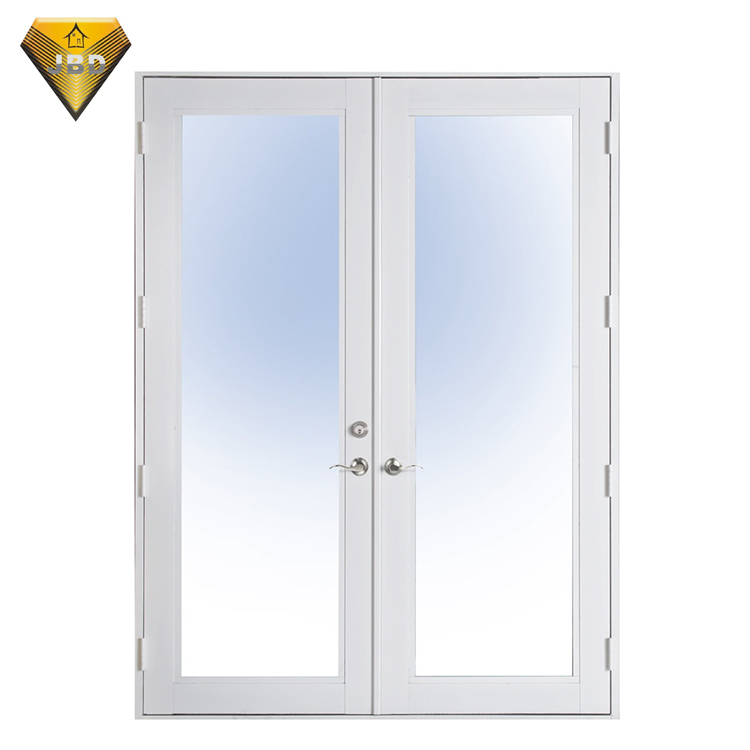 French Open Aluminum Alloy Steel Glass Door Profile