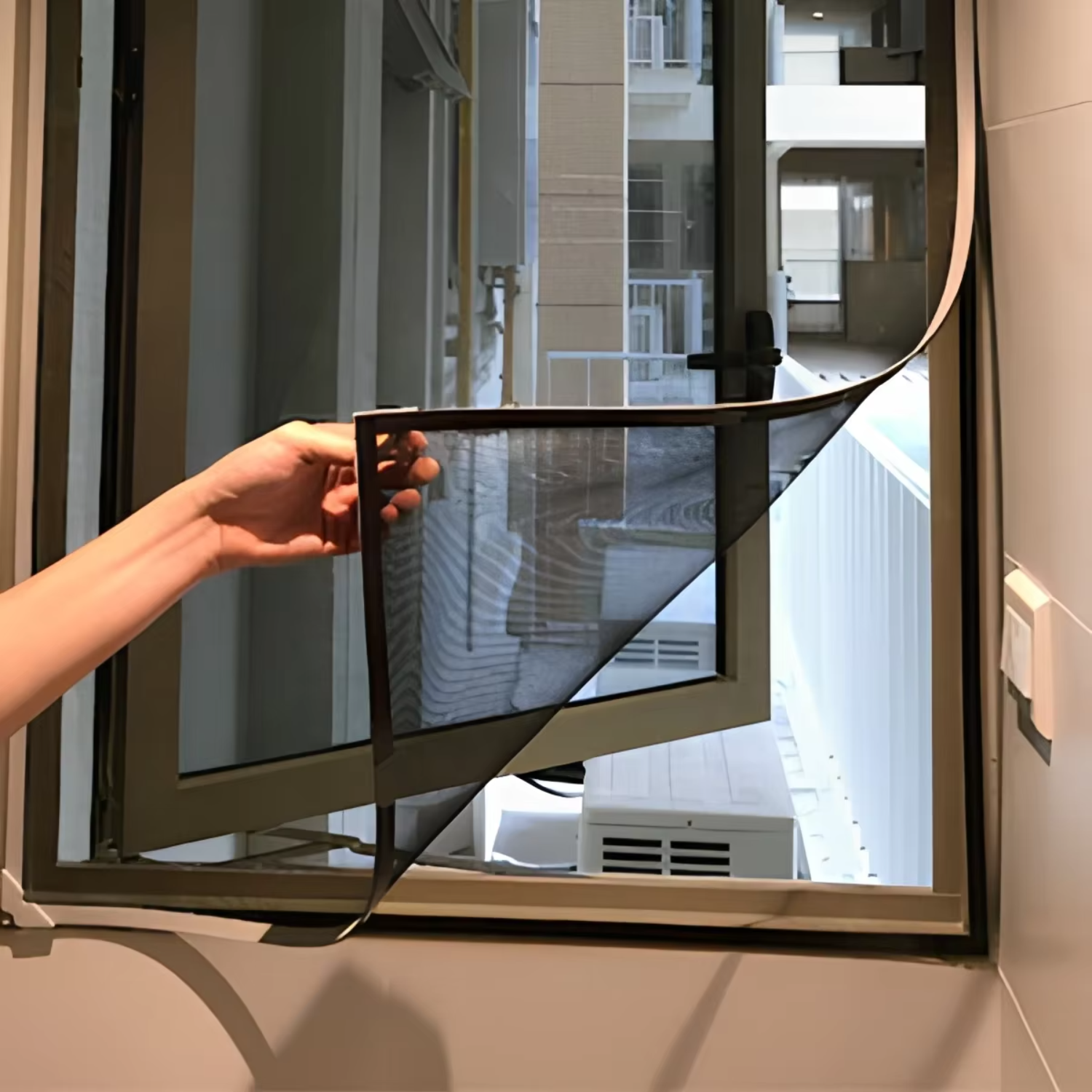 DIY Mosquito Net Window Aluminum and Magnet Framediy Magnetic Window Screen