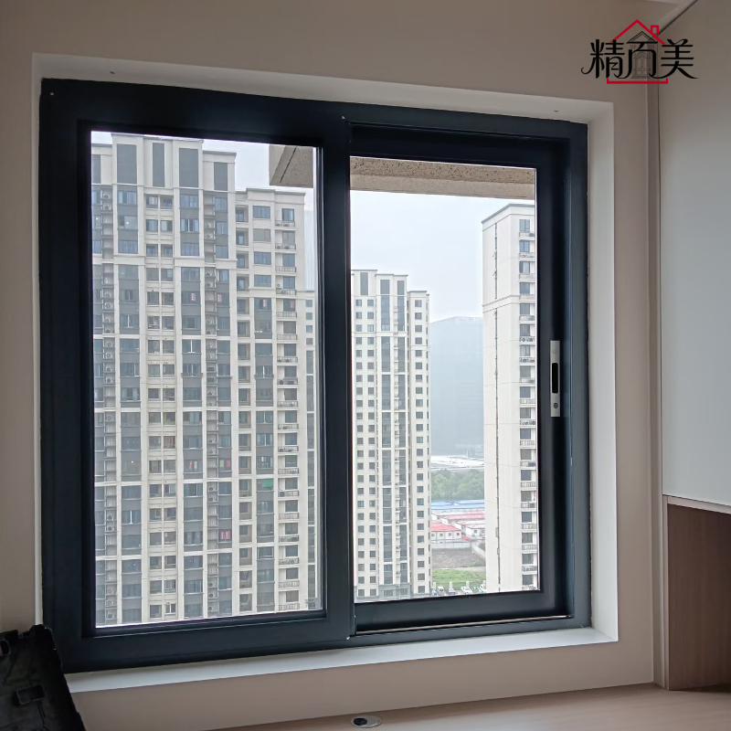 Commercial Customized Long Lasting Sturdy Aluminum Sliding Window with Sealed Gasket for Kitchen Sink Countertop Ventilation