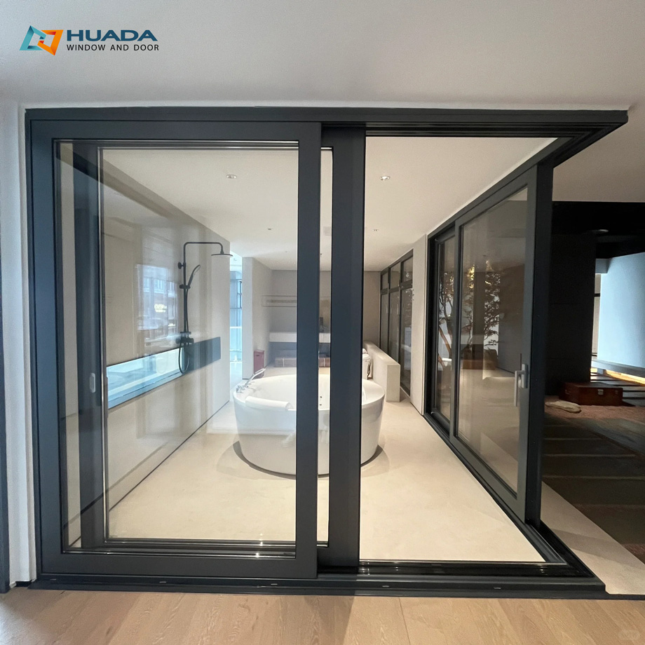 Lift and Slide Door Installation Render 3
