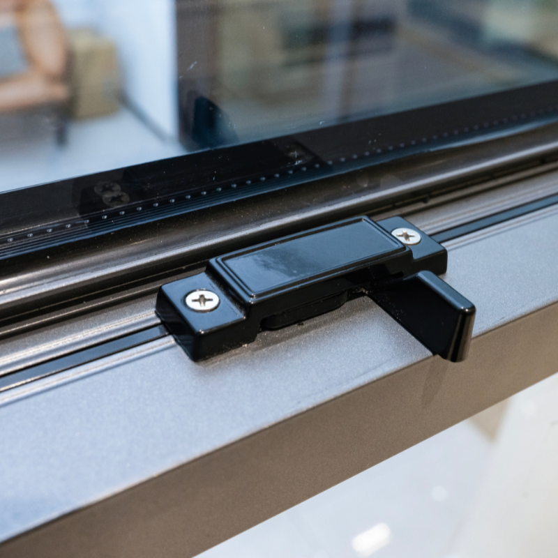 Aluminium Frame Glass Single-Hung Windows for Apartments Office Buildings Sash Windows