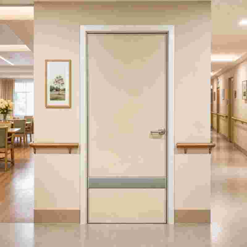 Luxury Bedroom Aluminum Door Waterproof Frame Aluminum Door Suitable for Hotels / Home